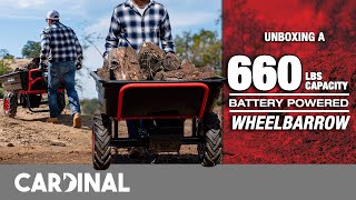 Unboxing and Assembly of a 660lb Capacity Powered Cart - CKART300e