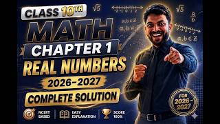 10th Math Chapter  -1 Complete 💯 Solution || Chapter - 1 (Real Numbers) || #anoption04 #education