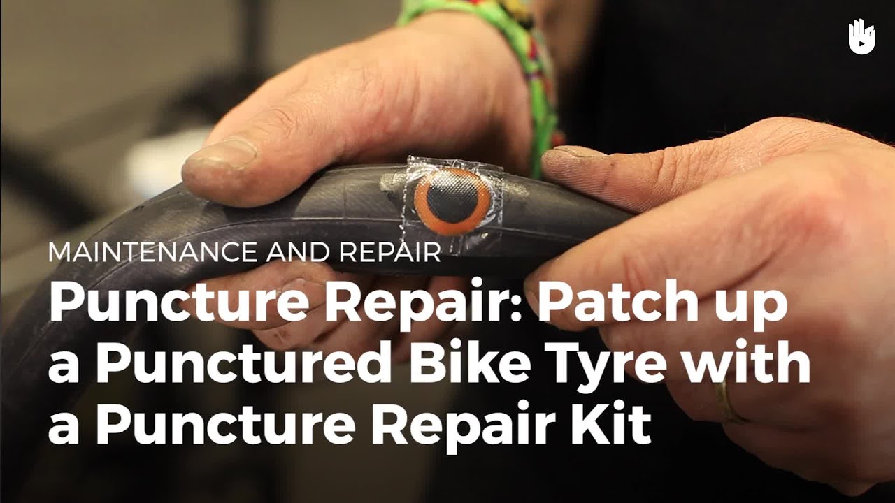 DECATHLON Bike Inner Tube Repair Patch Glue Twin-Pack