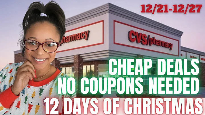 CVS DEALS THIS WEEK 12/21-12/27: NO COUPONS NEEDED: CHEAP EASY DEALS 🎄🌟