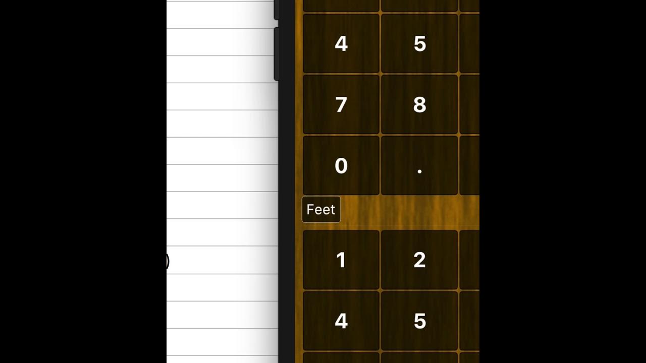 Feet & Inches Calculator YouTube