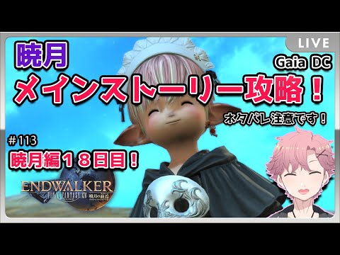 【 FF14 ネタバレ注意 】暁月編１９日目！今日はちょこっとだけ！【 舞戸メグル / Vtuber 】