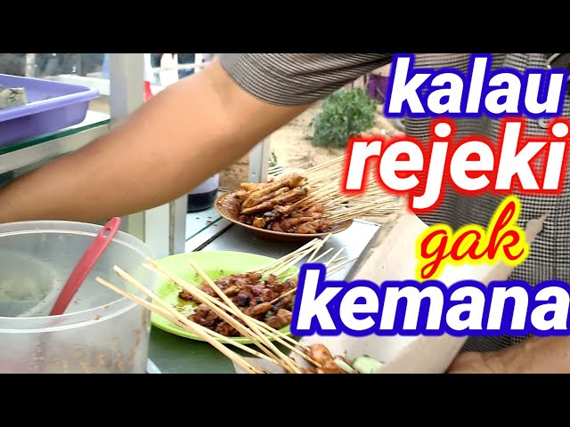 SATE AYAM GEROBAKAN#agus#sate#vlog class=