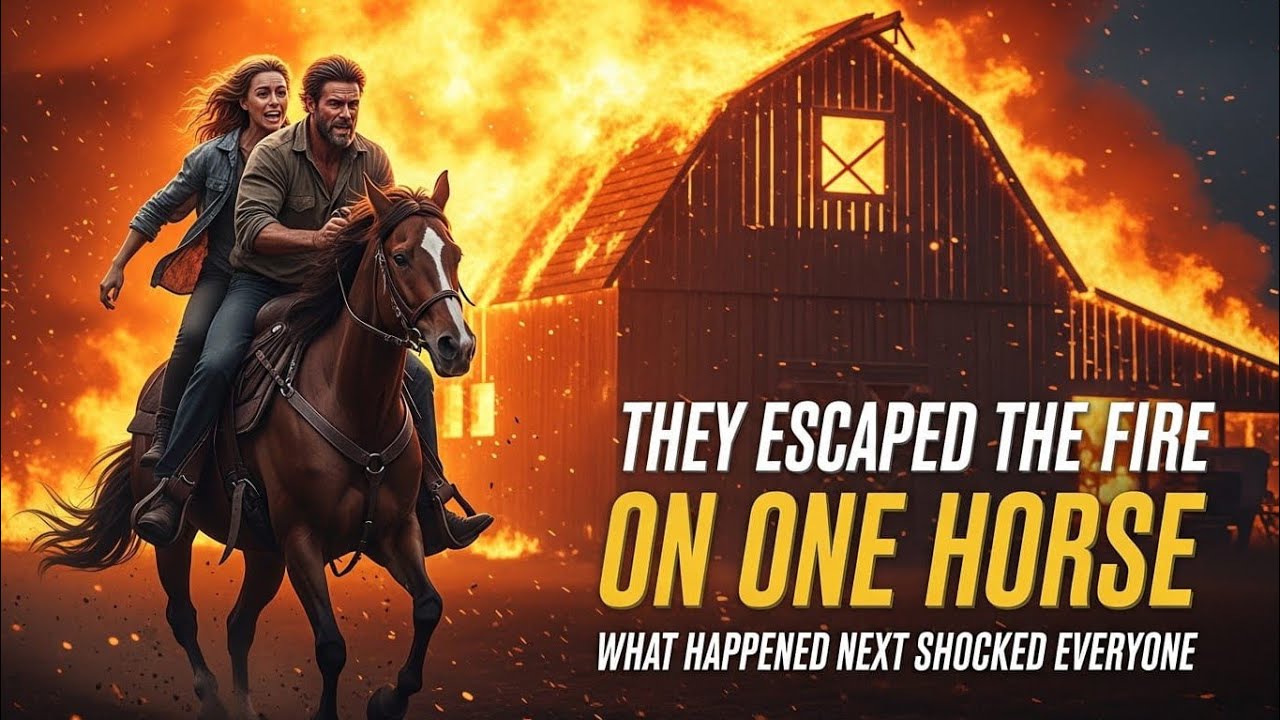 They Escaped the Fire on One Horse — What Happened Next Shocked Everyone