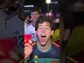 ESPAÑA celebran triunfo contra Bélgica en el Mundial 2026 y su paso a la semifinal #shorts