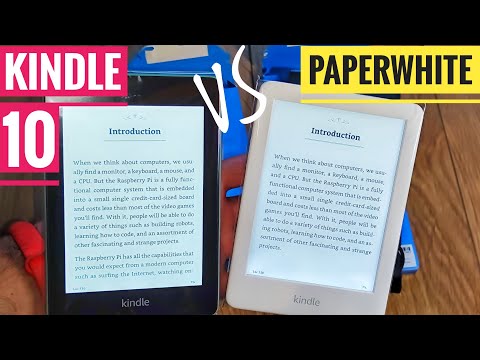 Kindle 10 (2019) vs Kindle Paperwhite 4 2018 8GB 🔥⭐✓ (Compare