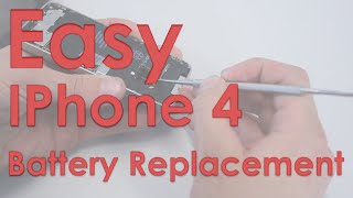 Easy IPhone 4 Battery Replacement | JustPhoneTips