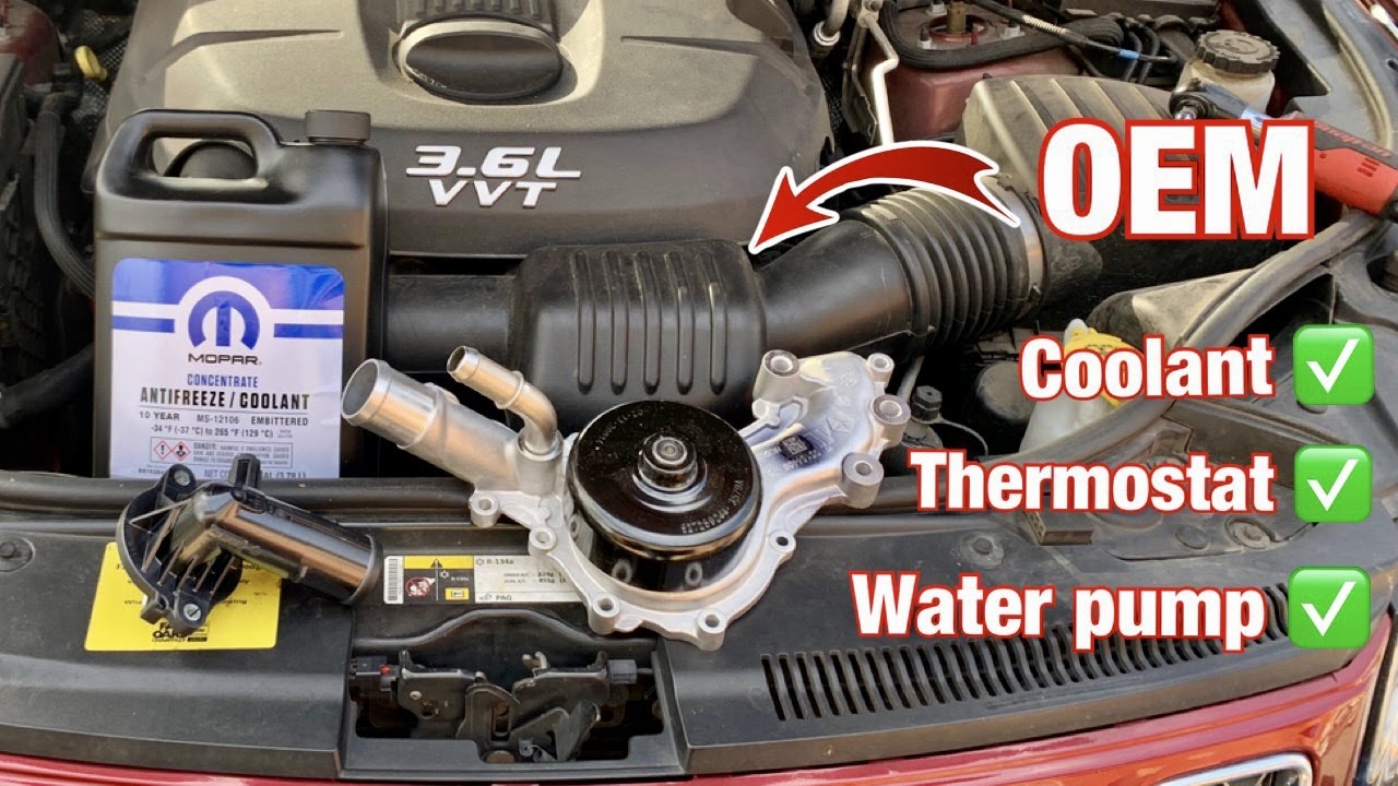 How To Replace Water Pump & Thermostat On A WK2 Jeep Grand Cherokee