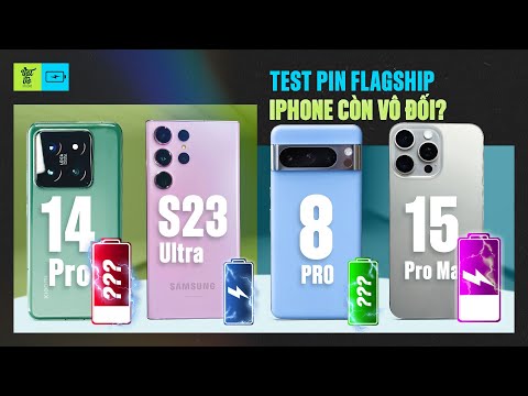 Test pin Xiaomi 14 Pro - iPhone 15 Pro Max - Pixel 8 Pro - Galaxy S23 Ultra | Vật Vờ Studio