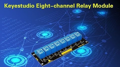 ks0059 keyestudio 8 channel Relay Module