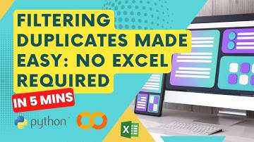 Discover and Discard Duplicates with Python Pandas: No Excel Involved