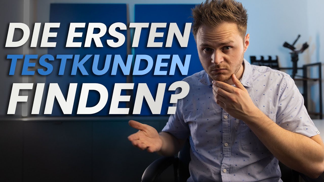 Die ersten Aufträge als Fotograf & Videograf erhalten