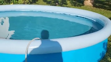 Fast Rise Fill And Set Pool By Bestway Setup & First Use