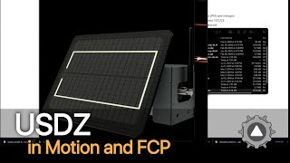 Focus on USDZ in Motion and Final Cut