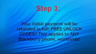 Free Blackberry Unlock Codes screenshot 5