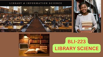 BLI-223# Organising & managing Information # IGNOU notes # previous year question paper