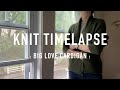 Knit timelapse  big love cardigan