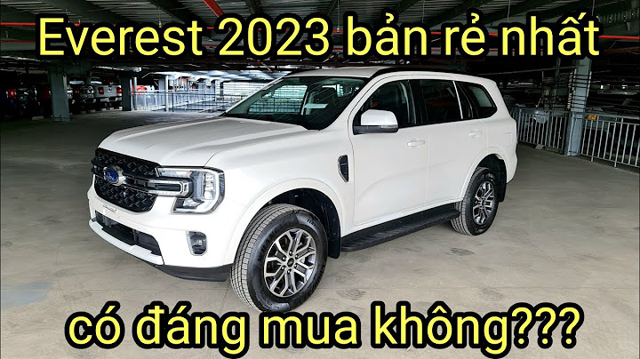 Đánh giá nội thất ford everest 2023