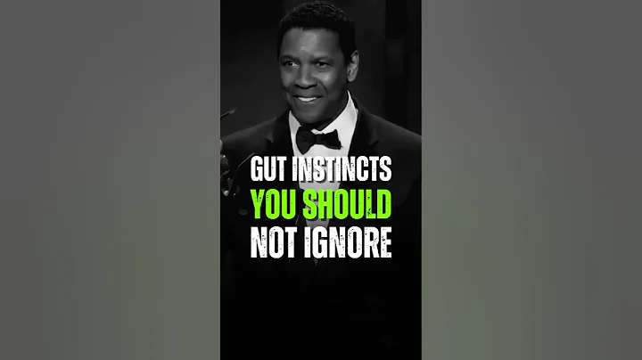 Gut Instincts You Should Not Ignore - Denzel Washington #motivation #denzelwashington #shorts