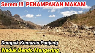 PENAMPAKAN MAKAM di WADUK BENDO Ponorogo Ketika Kering