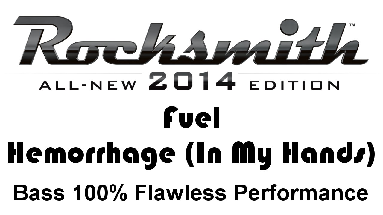 Fuel "Hemorrhage (In My Hands)" Rocksmith 2014 bass 100 finger YouTube