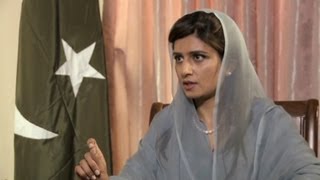 Pakistan FM  Hina Rabbani Khar speaks out on U.S. relations