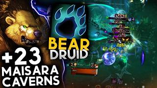 Maisara Caverns +23 | Guardian Druid POV | Midnight Season 1 M+