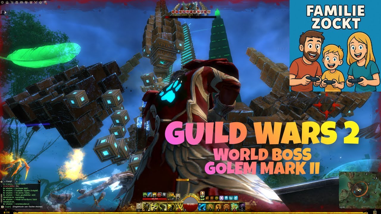 Guild Wars 2 - World Boss Golem Mark II 🤖 