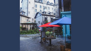 Pulsating Backdrops for Breakfast Buffet