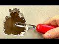 Method surprised 50yearold mason repair drywall hole in 5 minutes