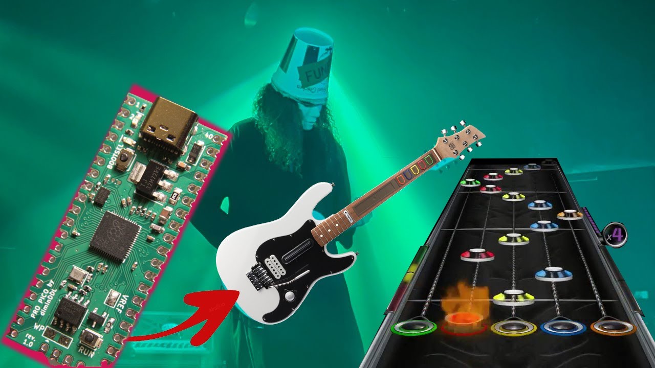 Adding A Raspberry Pi To A Weird Full Body Guitar Hero Controller ...