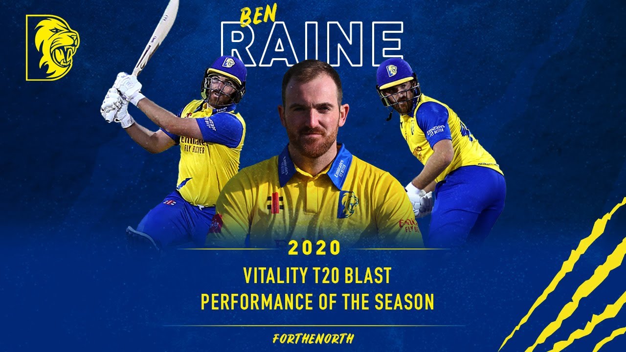 Ben Raine: Durham Cricket T20 Performance of the Year 2020