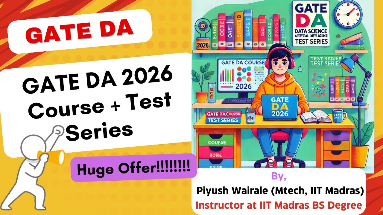 Best GATE DA 2026 Course and Test Series | GATE Data Science and AI ...