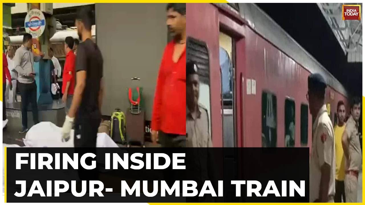 Mumbai Firing News: 4 Killed In Firing Inside Jaipur- Mumbai Train ...