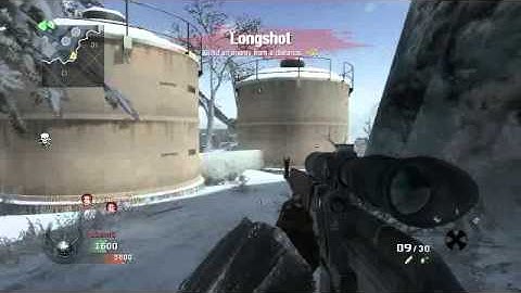 Random Crazy Black ops Quick Scope Across the Map!