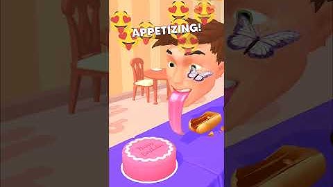 Lick Runner! Funny GamePlay walkthrough Levels! iOS/Android #Shorts