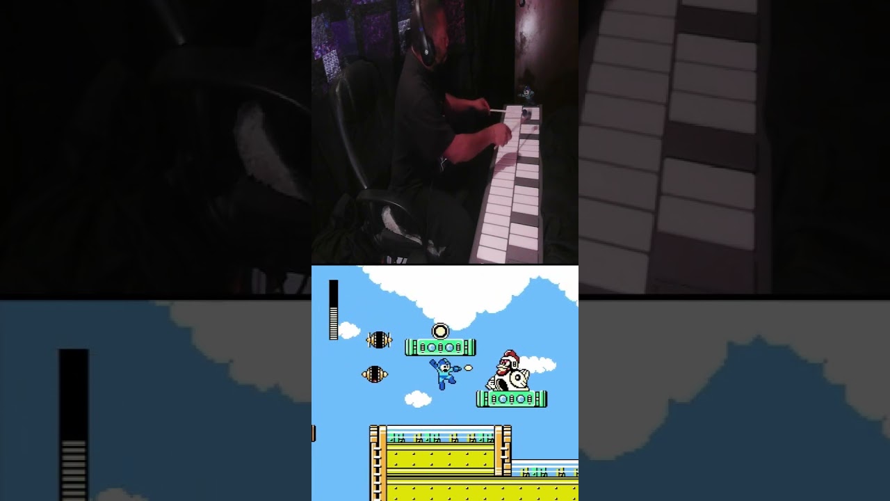 #videogamemusic #megaman #vibraphone #smallcreators #shorts #brothaNblue #blerd #wgipercussion