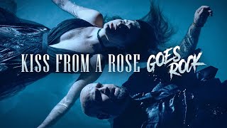 Video thumbnail of "Kiss from a Rose 🥀 GOES HARD (No Resolve feat. @kaylakingmusic Rock Cover) @SealOfficial"