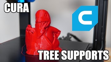 3d Printing Tree Supports In CURA 4.7.1 (When & How To Use)