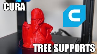 3d Printing Tree Supports In CURA 4.7.1 (When & How To Use)