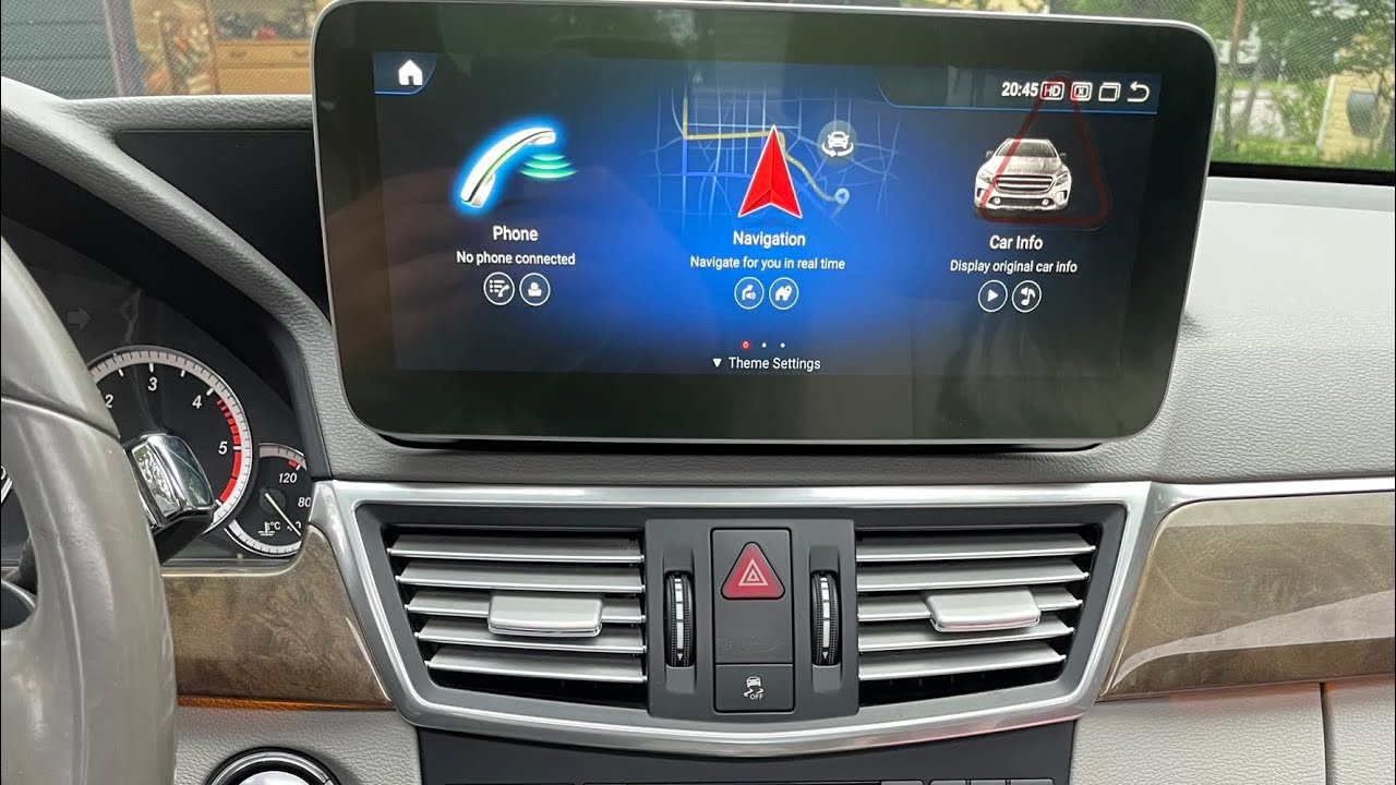 W212 Android Mercedes W212 | How To - Install Android Screen Plug & Play UGODE - YouTube
