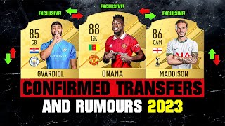 FIFA 23 | NEW CONFIRMED TRANSFERS &amp; RUMOURS! ✅🔥 ft. Onana, Gvardiol, Maddison… etc