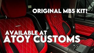 Atoy Customs Installed Original MBS Capt. Seat Package. by Atoy Customs 2,194 views 3 months ago 7 minutes, 30 seconds