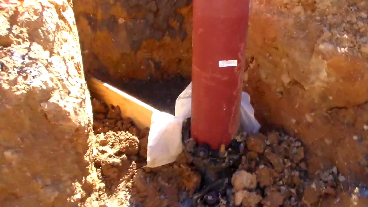 Thrust Blocking prevents main line from moving when the pressure load is applied - 2020 Project