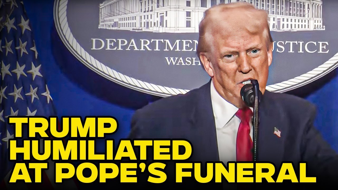 Trump Makes A Complete Fool Of Himself At Pope’s Funeral