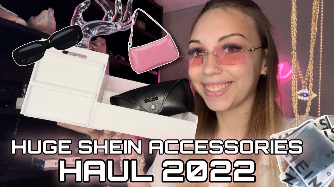 Shein Accessories Haul 2022 20+ Items (jewelry, shades, decor, purses etc…) YouTube