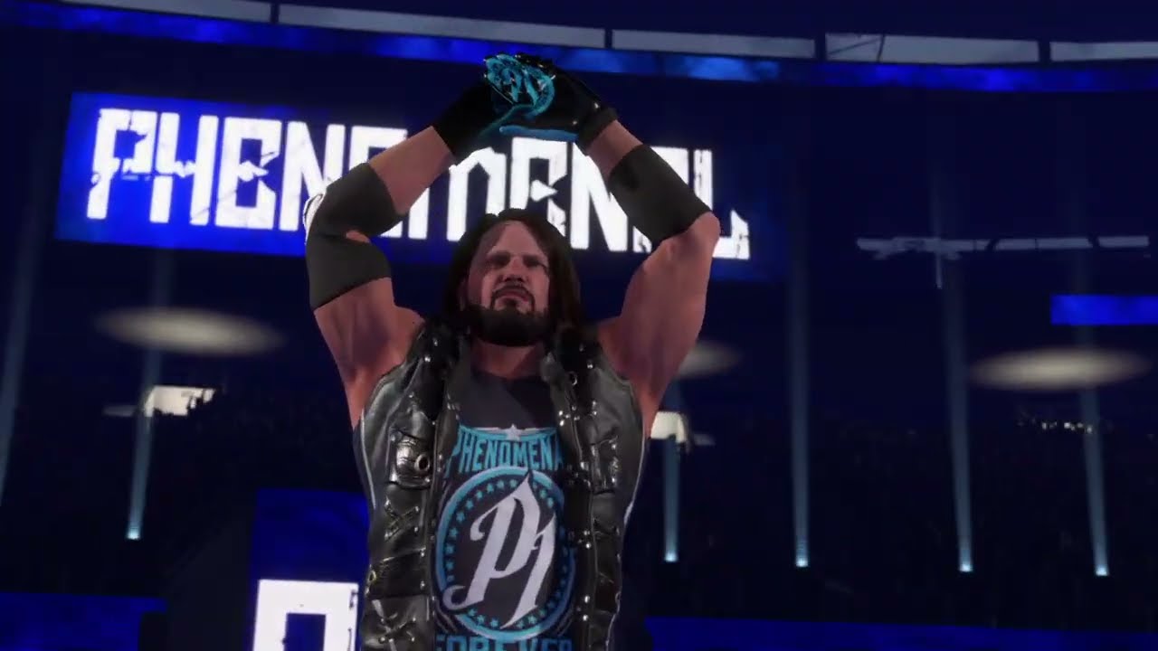 Полный матч: Эй Джей Стайлз против Кевина Оуэнса — Матч за титул чемпиона США: SummerSlam 2017