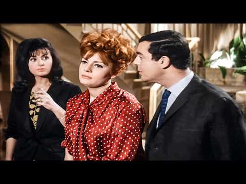 رشدى أباظة و نادية لطفى و ليلى طاهر و عبد المنعم ابراهيم فى #الفيلم الممتع المثير ( #عدو #المرأة )