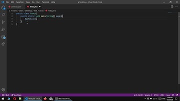 Hello World JAVA ! with manual compilation and execution on VS Code !