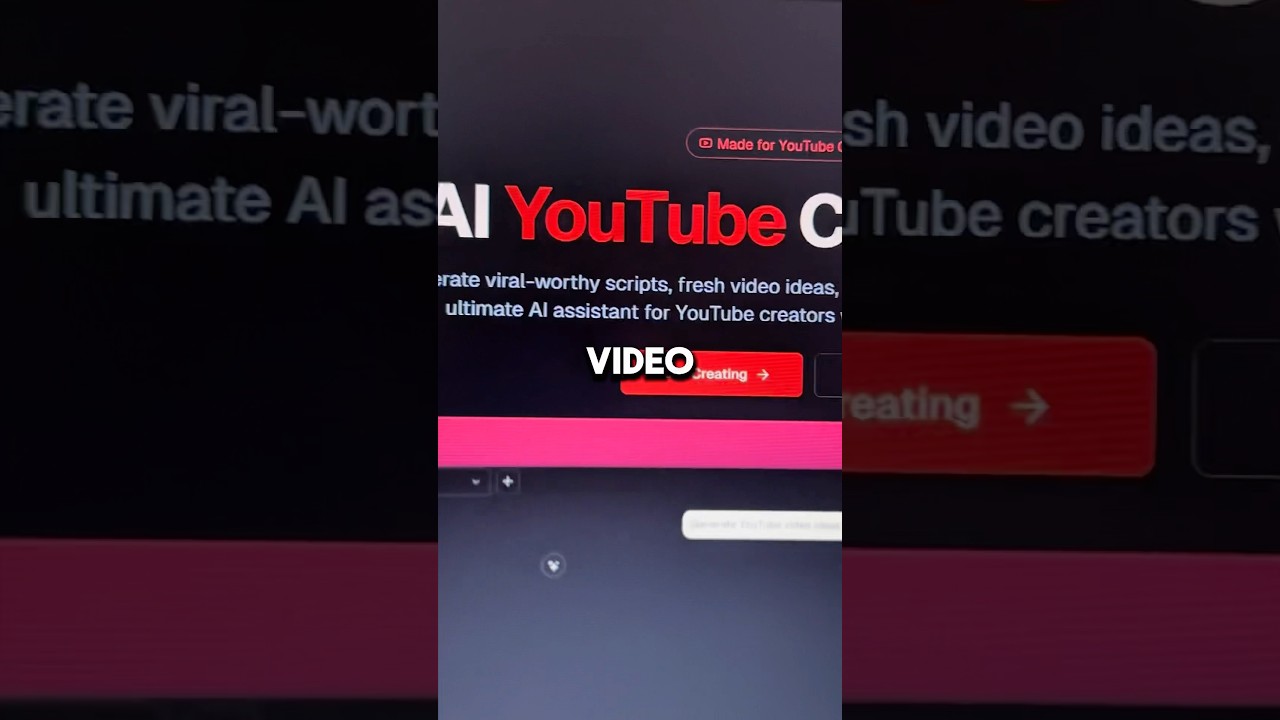 Best AI website to generate YouTube shorts📝